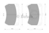 BOSCH 0 986 AB9 006 Brake Pad Set, disc brake